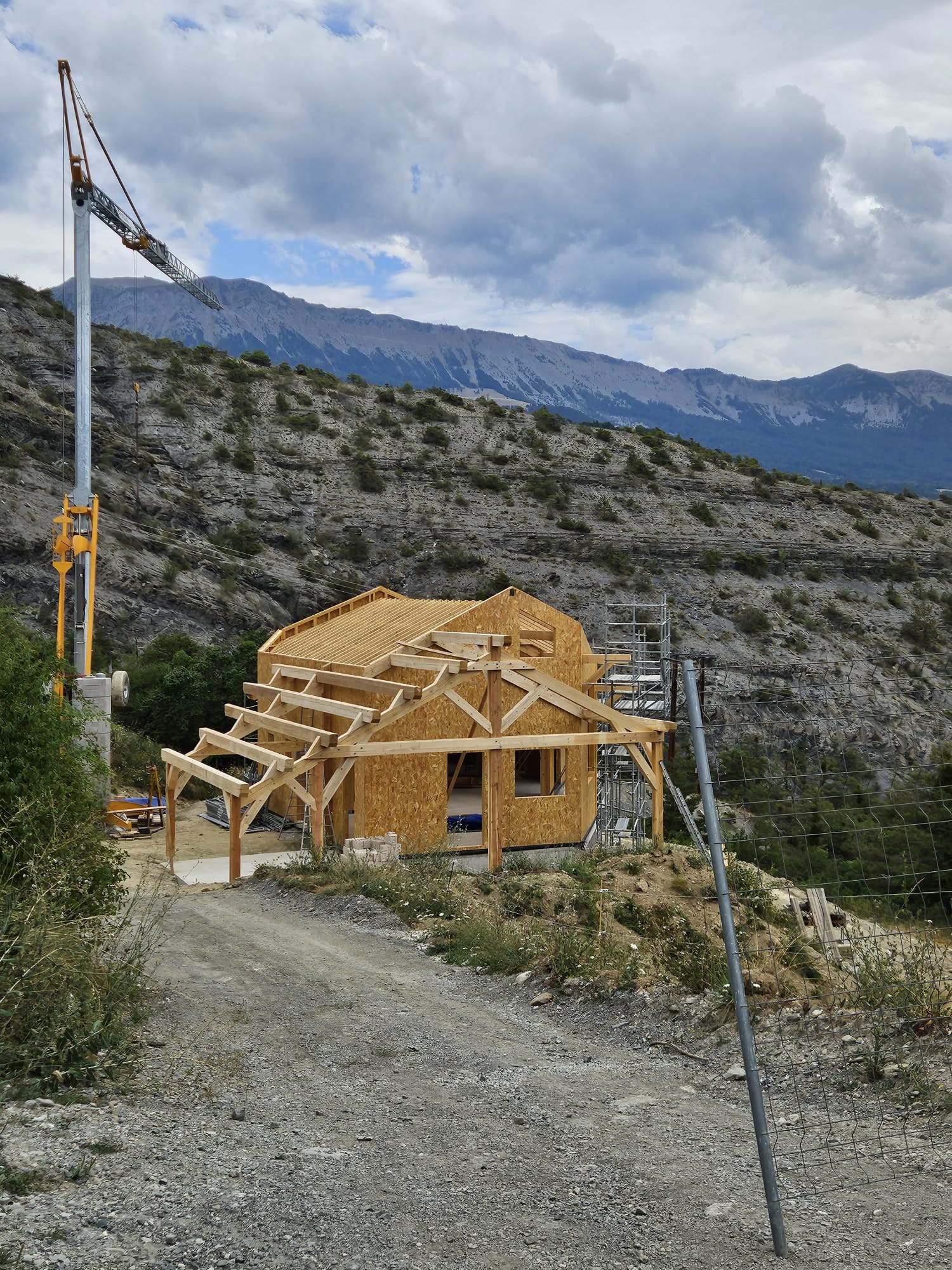 Ossature bois construction