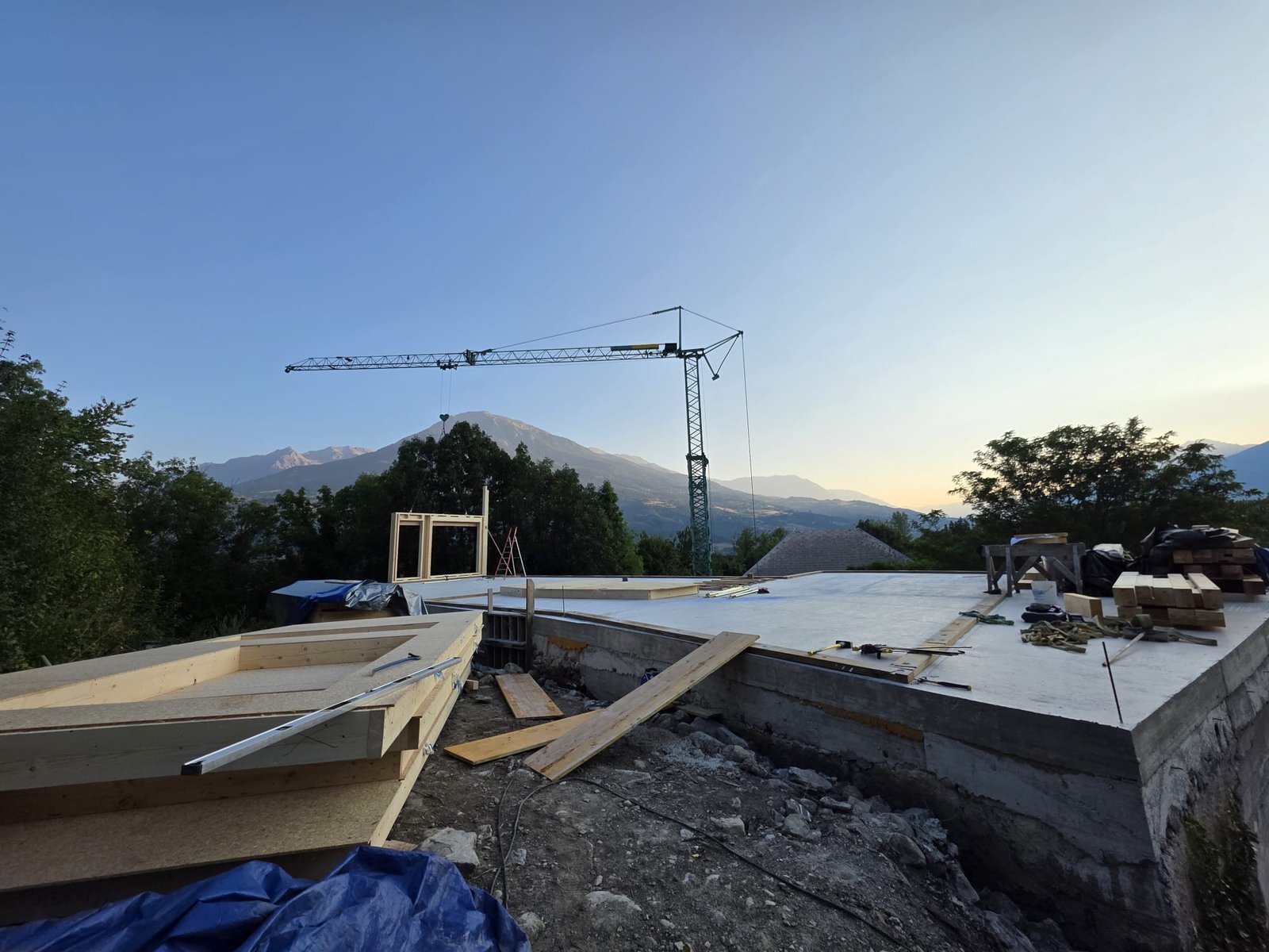 Chantier — étape 1